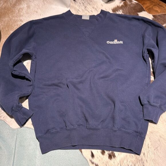 GREAT VINTAGE UNISEX CARHARTT CREWNECK SIZE M - Picture 1 of 6